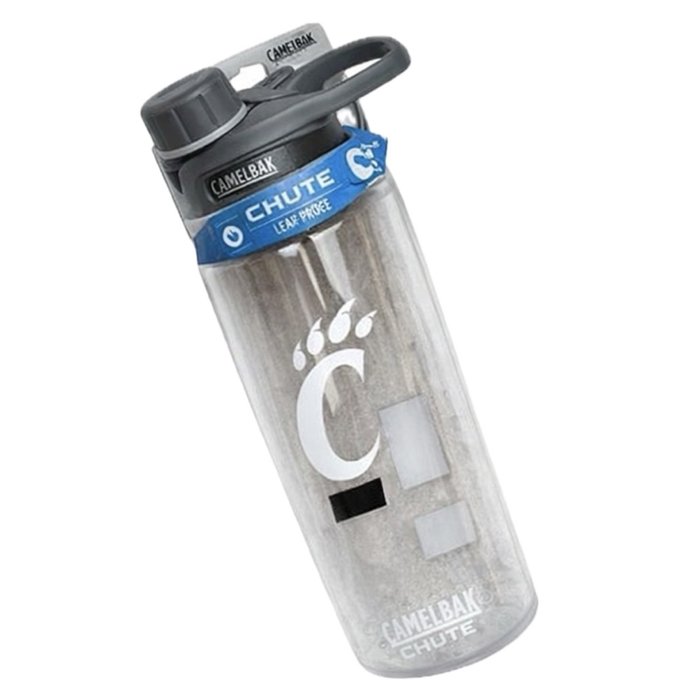 NEW CamelBak Chute Water Bottle - Cincinnati Bearcats Leak Proof 25oz Sports Gym